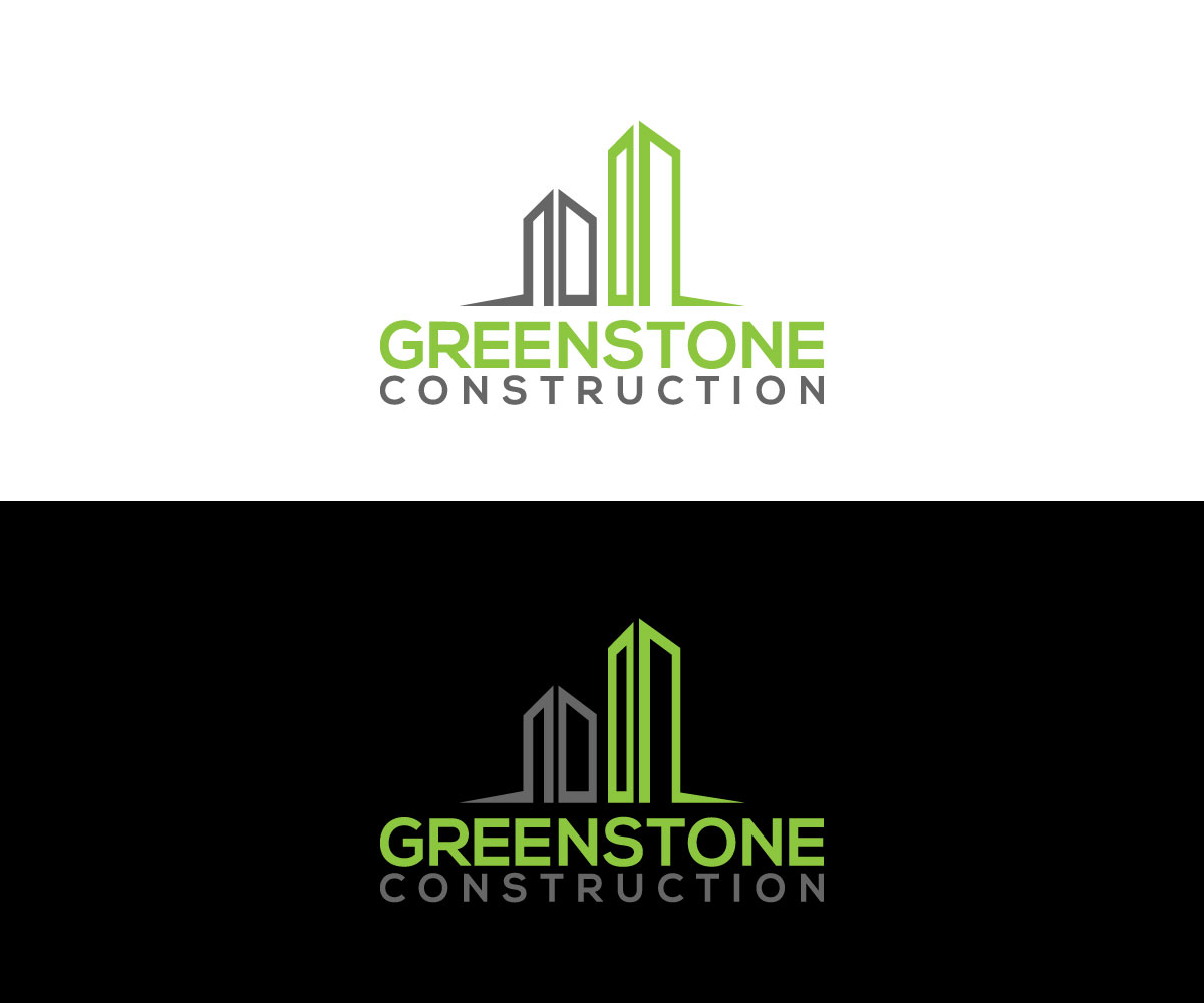 Logo Design by tani_sha321 for Greenstone Construction | Design #14538486