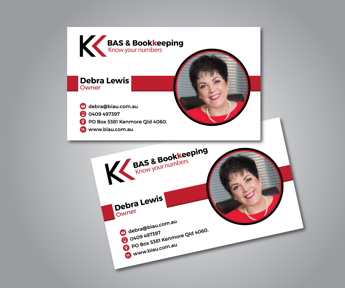 Diseño de Tarjeta de Presentación por M.Pirs para Bookkeeping Institute of Australia Pty Ltd | Diseño #14497762