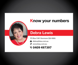 Diseño de Tarjeta de Presentación por joliau para Bookkeeping Institute of Australia Pty Ltd | Diseño: #14485439