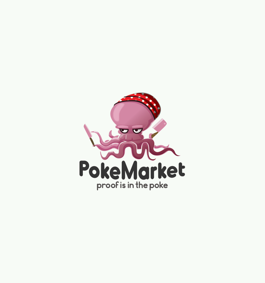 Logo Design by BRANDTASH for Poke Market, LLC | Design #14488970