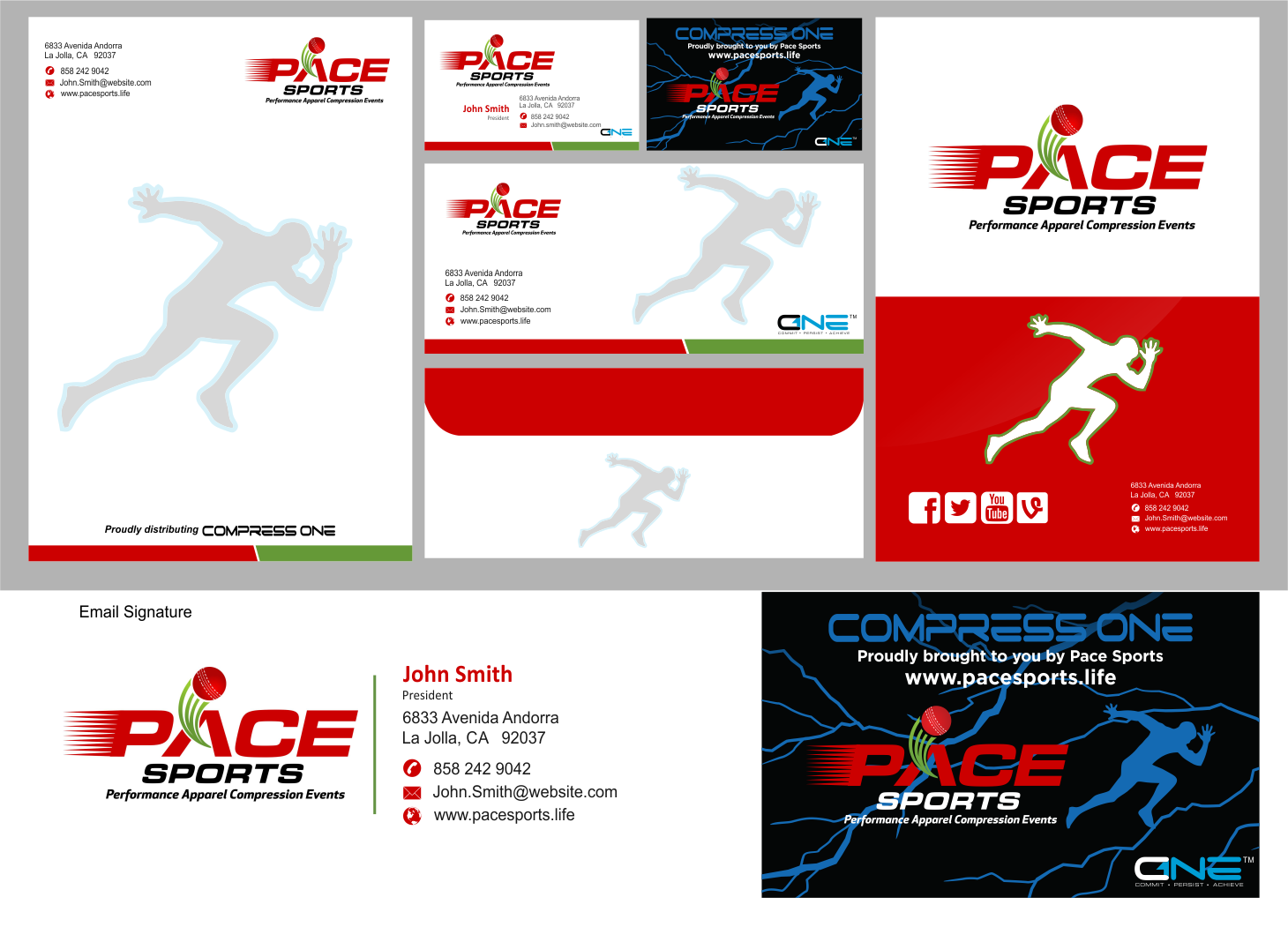 Stationery Design by Sarah Graphic for this project | Design: #14598897
