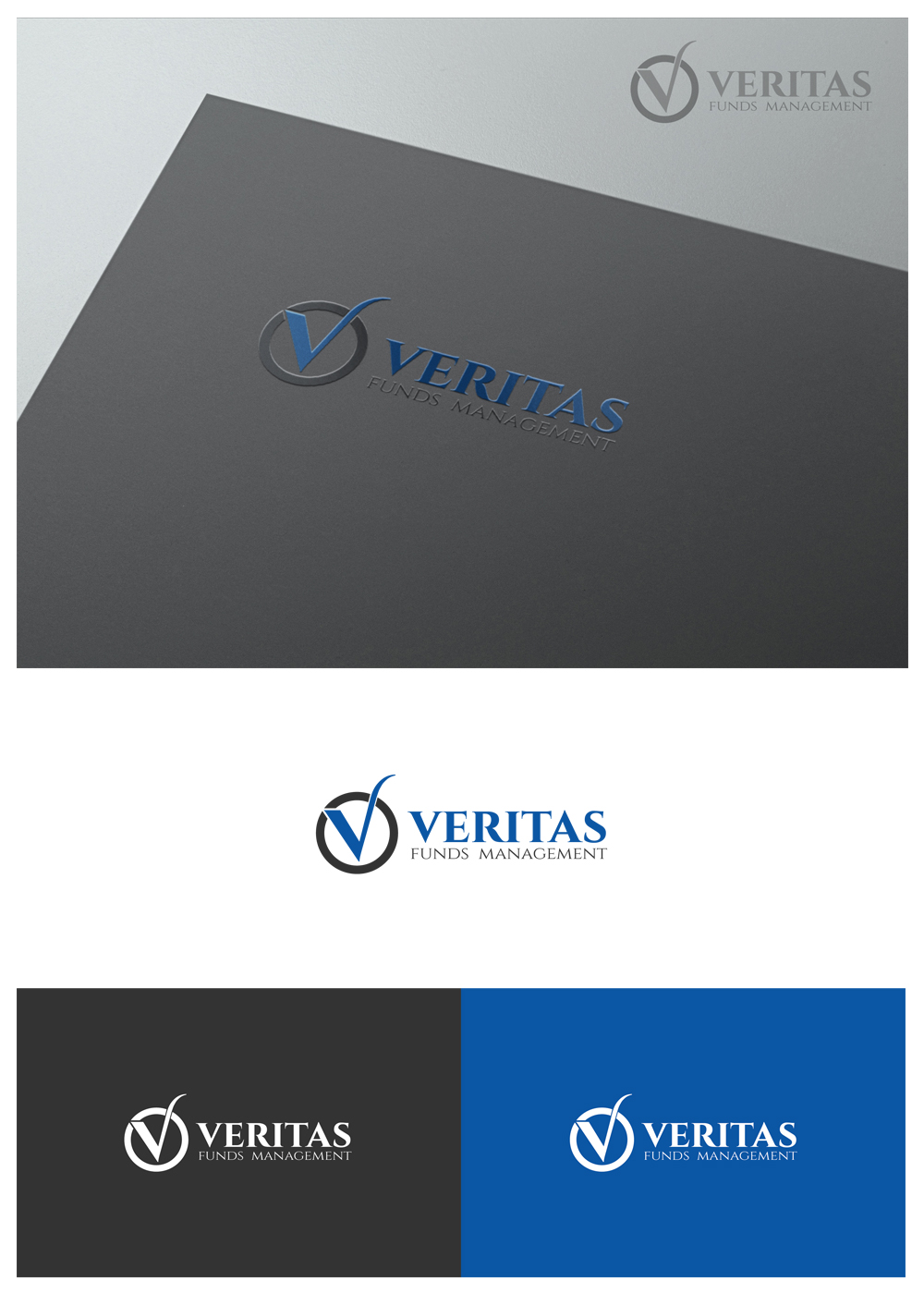 Logo-Design von goranvisnjic82 für Veritas Funds Management | Design #14595821
