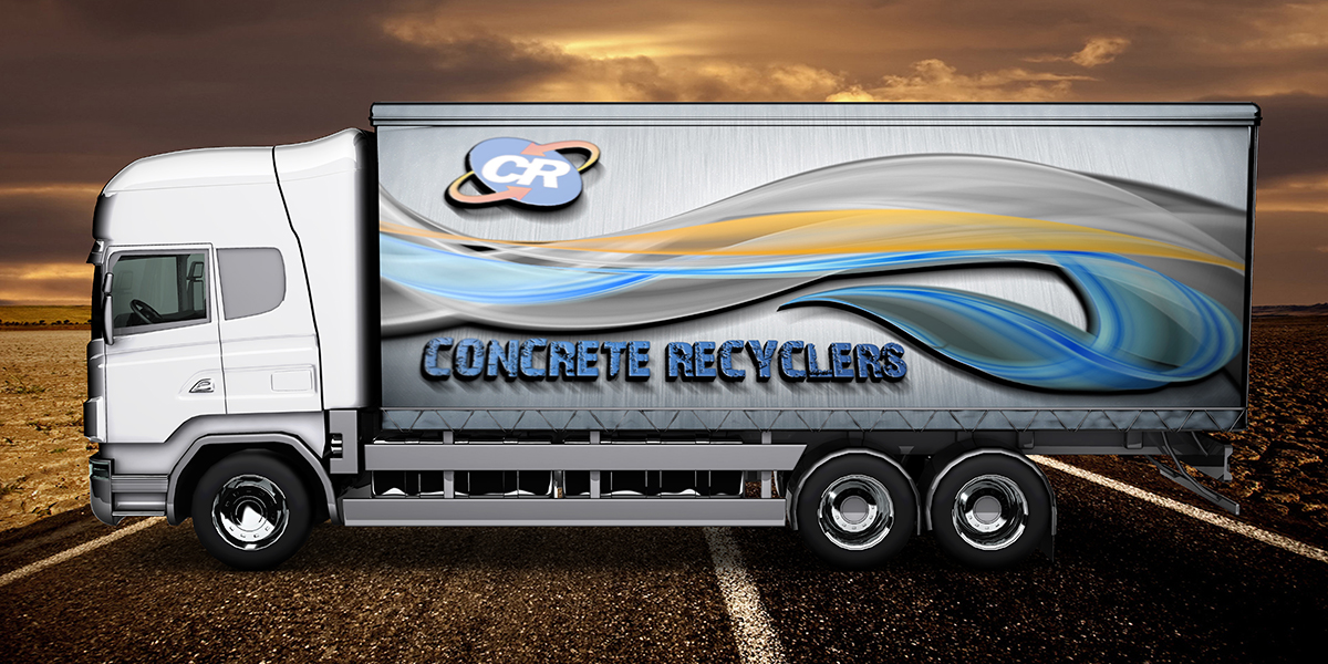 Signage Design by  Andy Dollinger for Concrete Recyclers | Design #2562779
