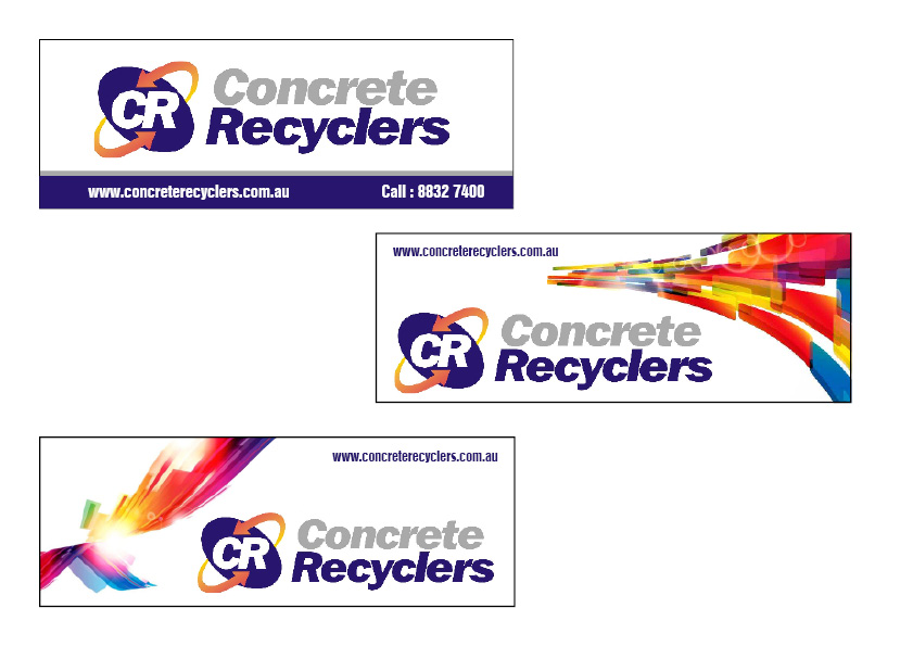 Diseño de Señalética por rkailas para Concrete Recyclers | Diseño #2540471