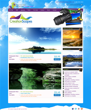 Wordpress Design by Rohit Gangully for this project | Design: #564378