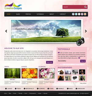 Wordpress Design by pb for this project | Design: #568478