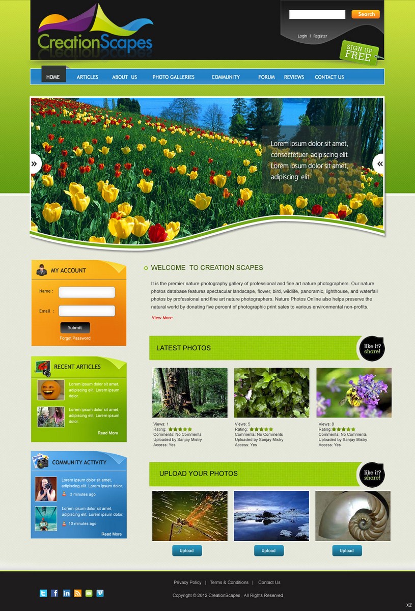Wordpress Design by pb for this project | Design #568487