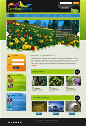 Wordpress Design by pb for this project | Design: #568487