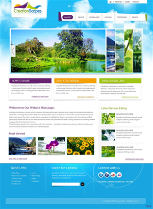 Wordpress Design by pb for this project | Design: #571960