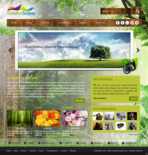 Wordpress Design by pb for this project | Design: #572622