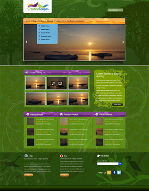 Wordpress Design by Anil for this project | Design: #586649