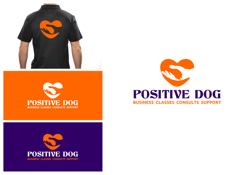 Logo Design by Amduat Design for Positive Dog Business | Design #14529142