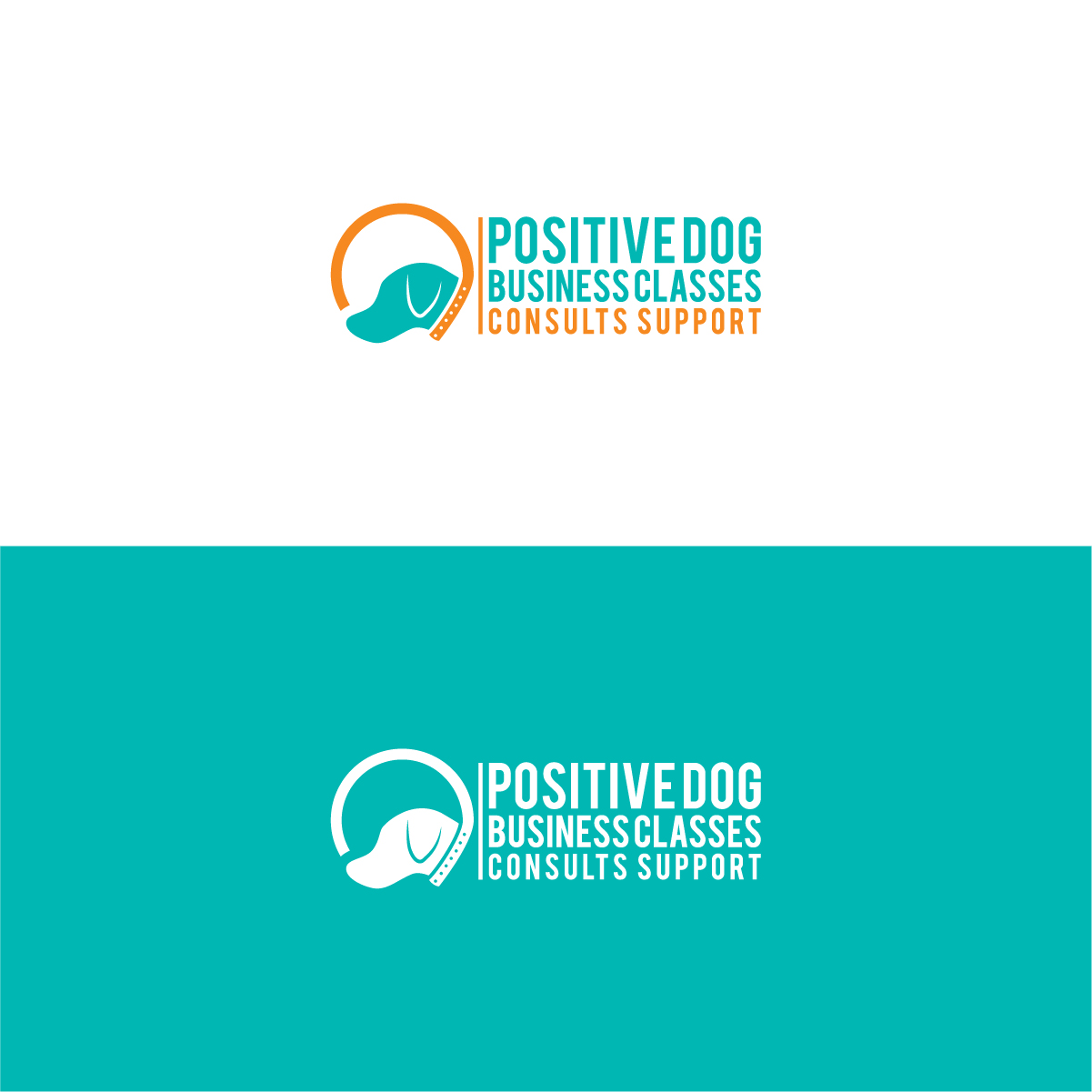 Logo Design by 3Guys for Positive Dog Business | Design #14524546