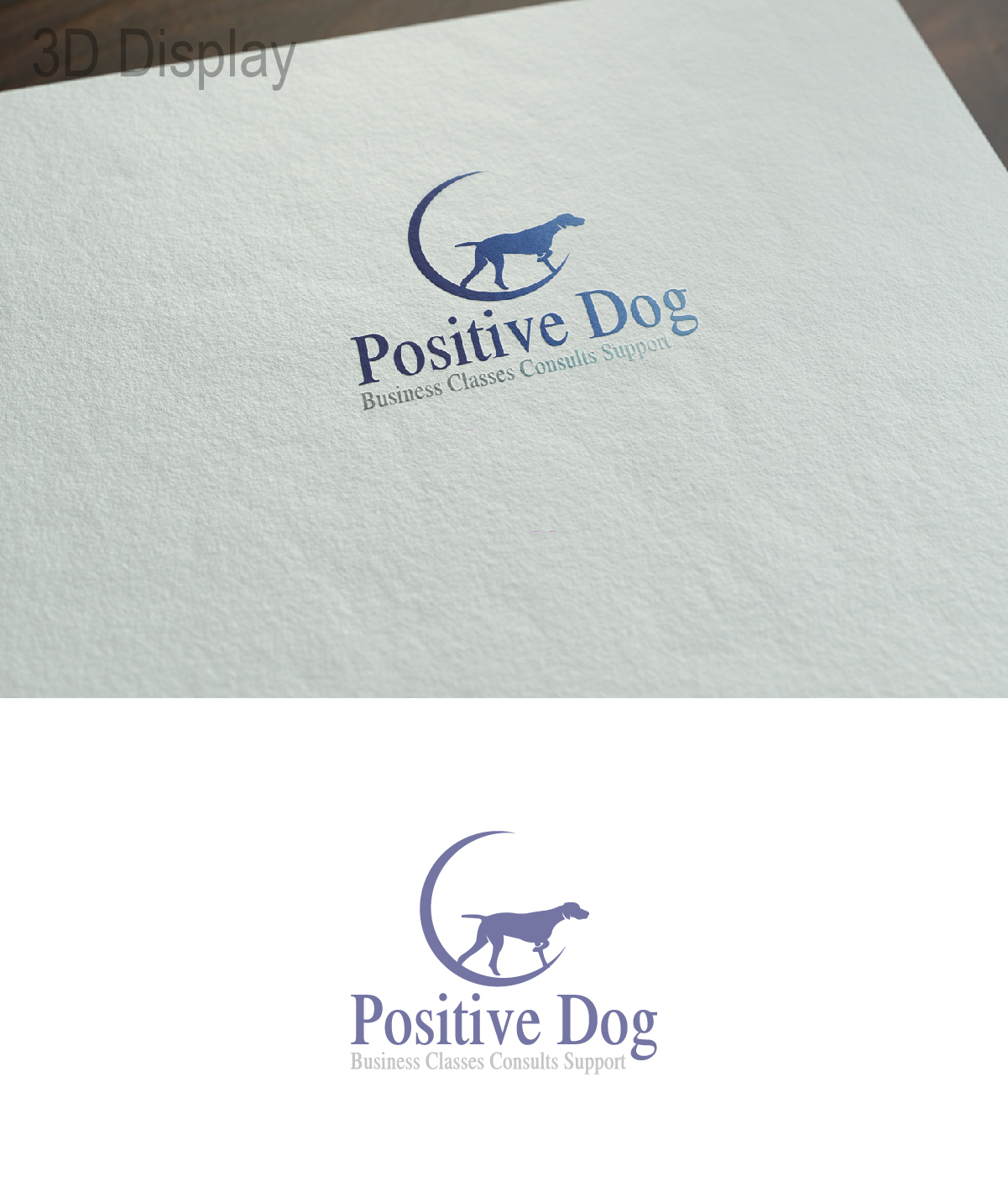 Logo Design by 3Guys for Positive Dog Business | Design #14524549