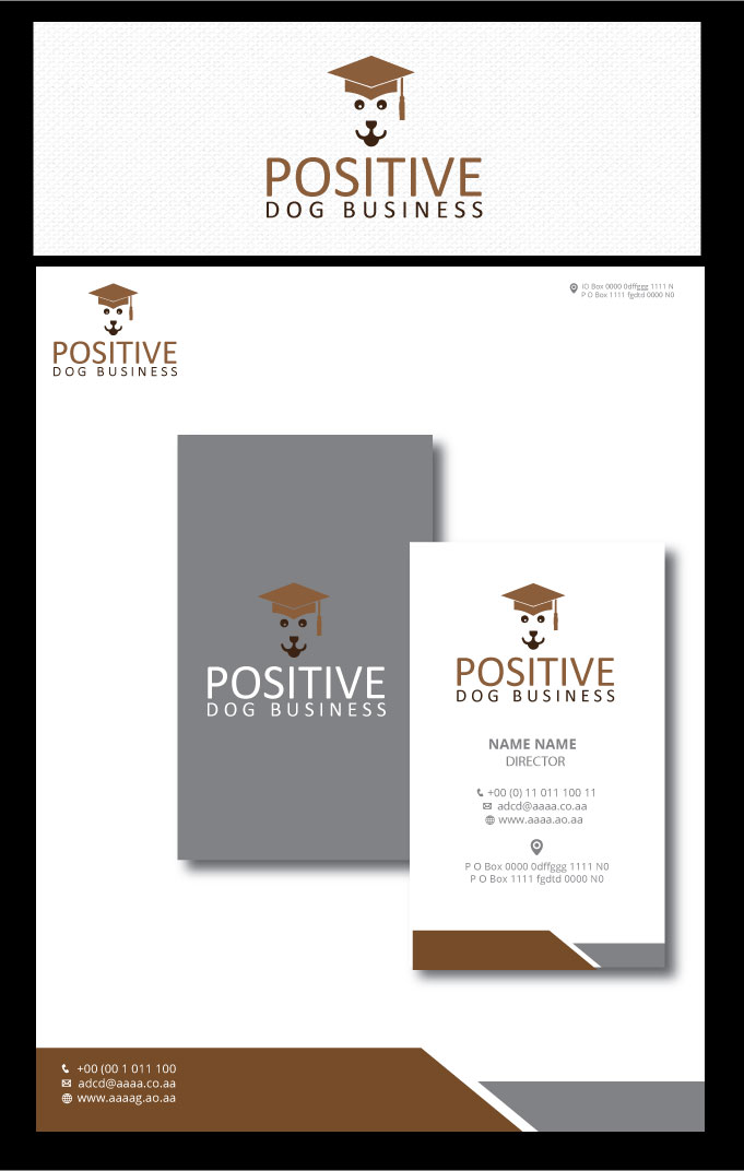 Diseño de Logo por zebronicgraphic para Positive Dog Business | Diseño #14524986