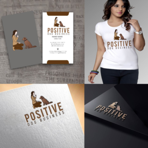 Diseño de Logo por zebronicgraphic para Positive Dog Business | Diseño: #14524990