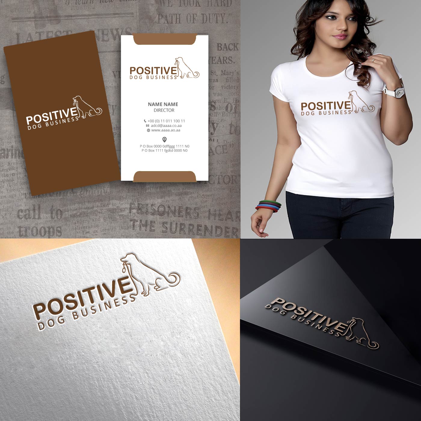Diseño de Logo por zebronicgraphic para Positive Dog Business | Diseño #14524993