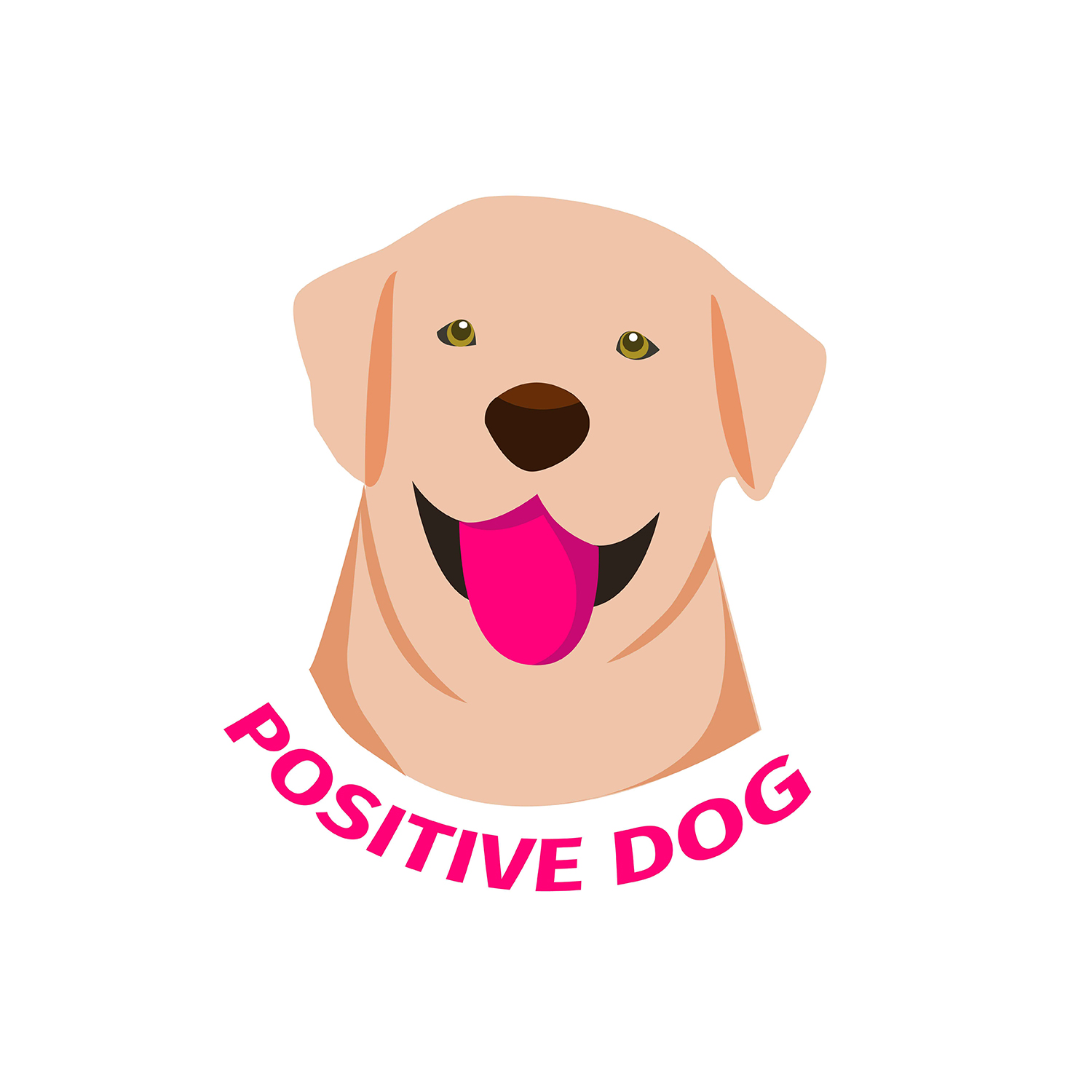 Logo Design by Phuong Thao Lam for Positive Dog Business | Design #14505061