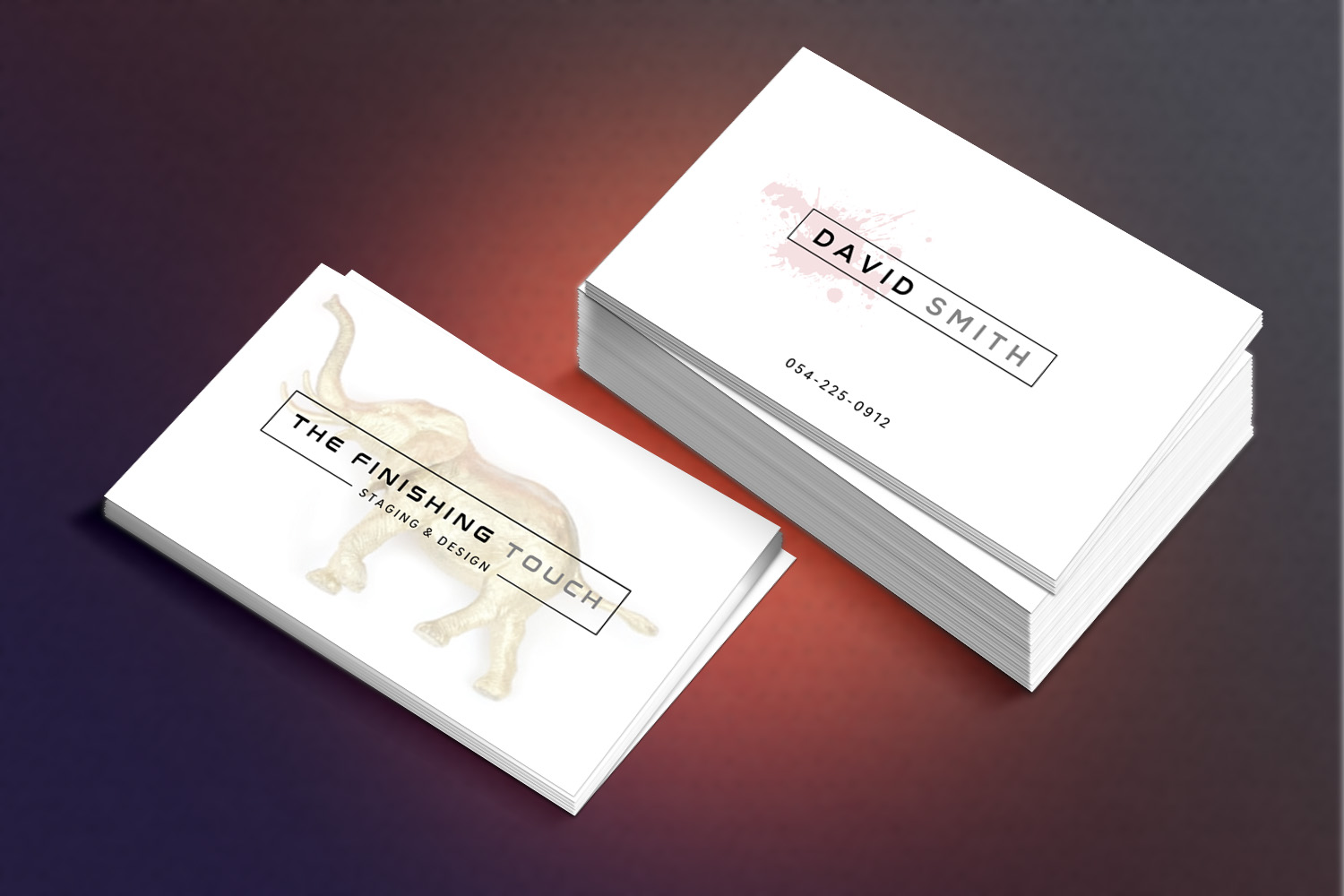 Design de Carte de Visite par Sandaruwan pour The Finishing Touch | Design #14627343