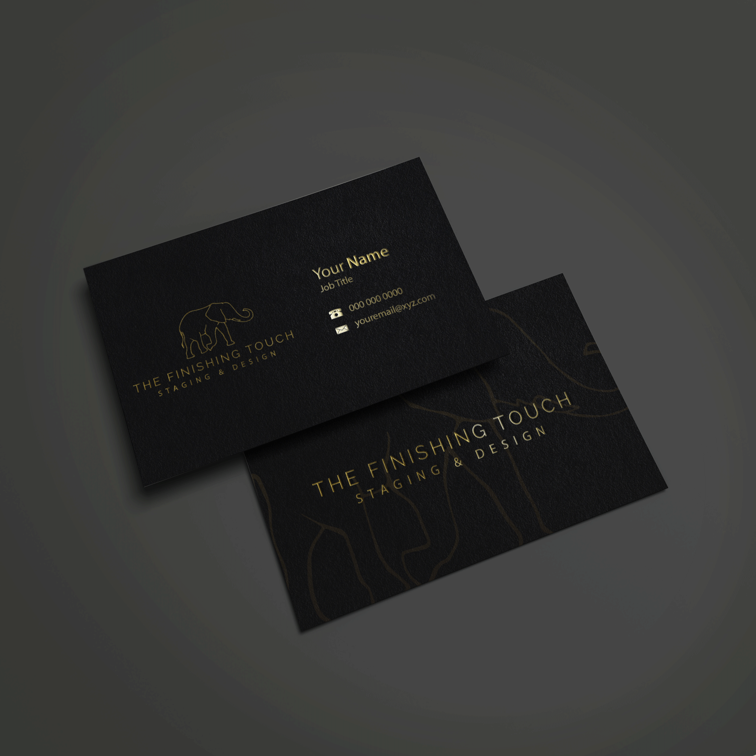 Design de Carte de Visite par Riz' pour The Finishing Touch | Design #14632754
