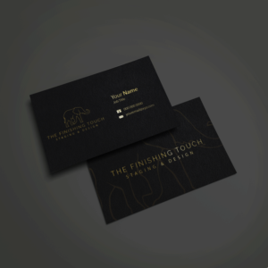 Design de Carte de Visite par Riz' pour The Finishing Touch | Design #14632754