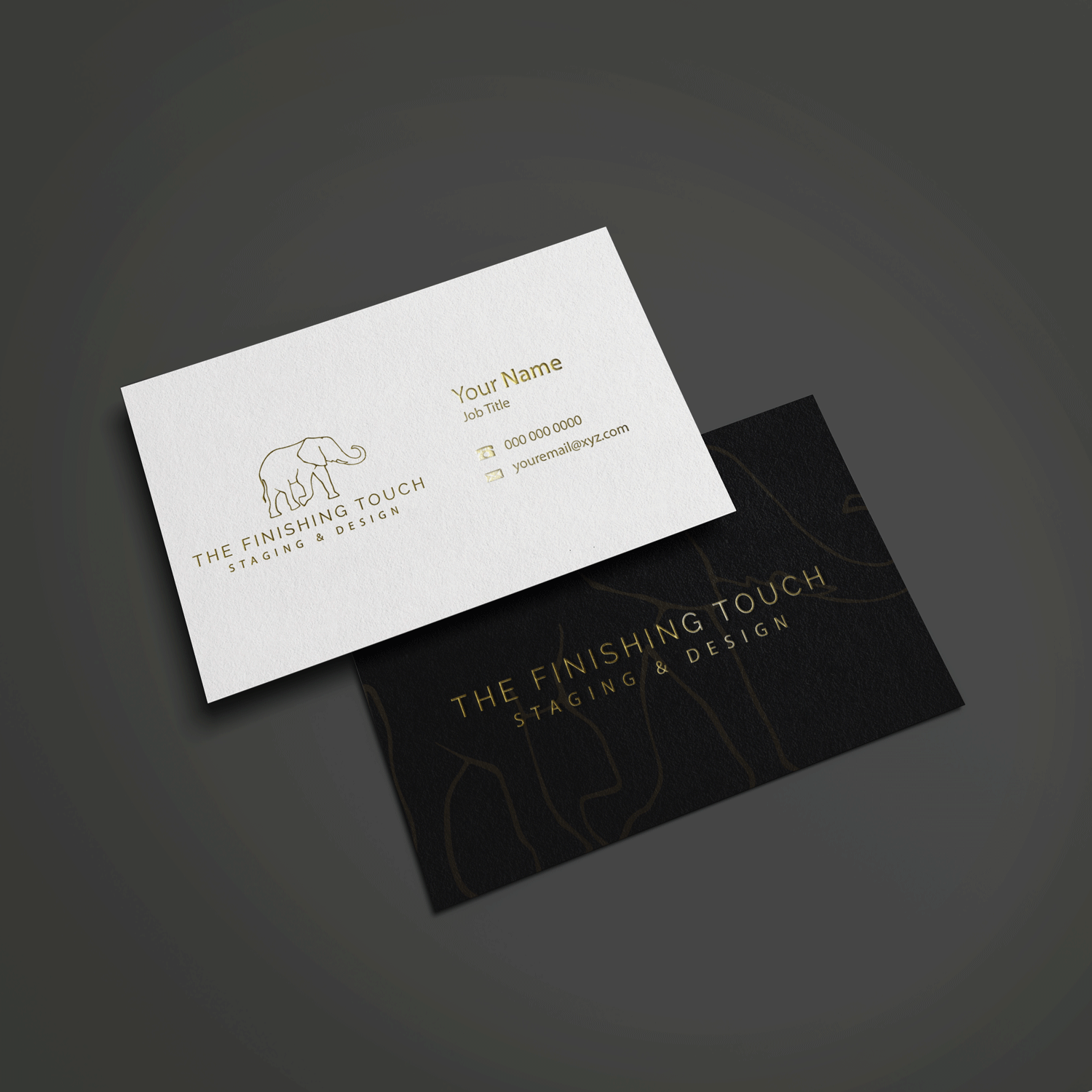 Business Card Design by Riz' for The Finishing Touch | Design #14632767