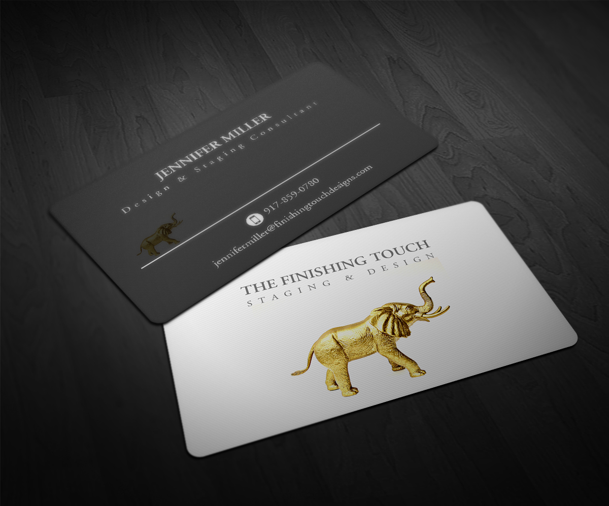 Business Card Design by Pointless Pixels India for The Finishing Touch | Design #14869090