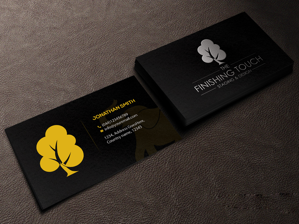 Business Card Design by Creations Box 2015 for The Finishing Touch | Design #14638905
