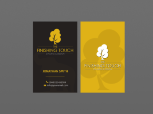Business Card Design by Creations Box 2015 for The Finishing Touch | Design: #14638908