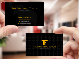 Business Card Design by Creations Box 2015 for The Finishing Touch | Design: #14638914