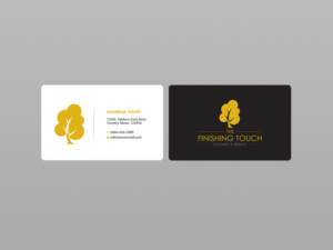 Design de Carte de Visite par Creations Box 2015 pour The Finishing Touch | Design : #14657684