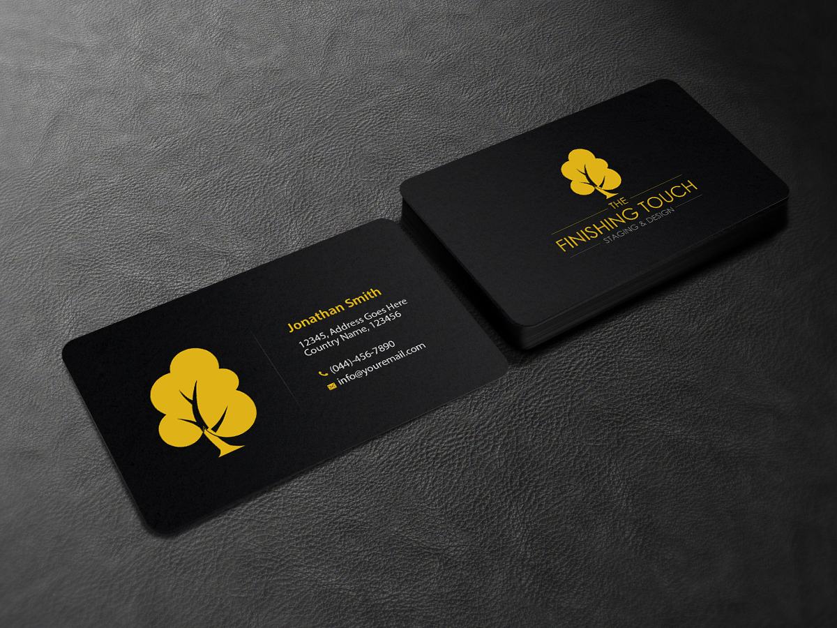 Design de Carte de Visite par Creations Box 2015 pour The Finishing Touch | Design #14657688