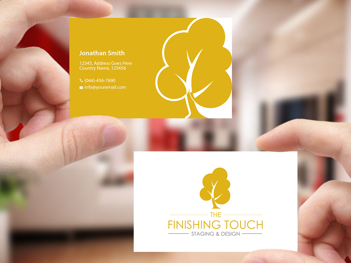 Diseño de Tarjeta de Presentación por Creations Box 2015 para The Finishing Touch | Diseño #14657693