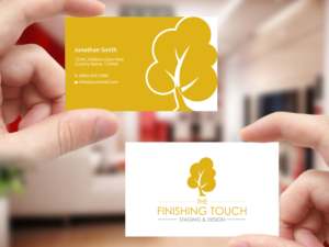 Design de Carte de Visite par Creations Box 2015 pour The Finishing Touch | Design : #14657693