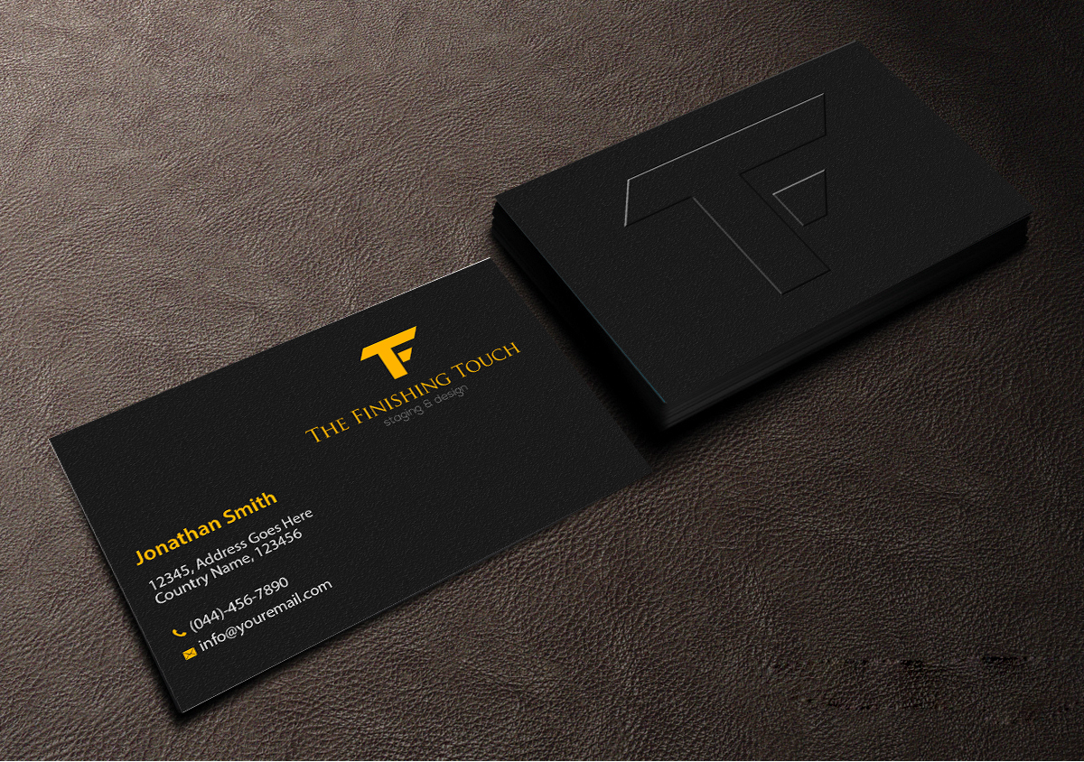 Business Card Design by Creations Box 2015 for The Finishing Touch | Design #14657695