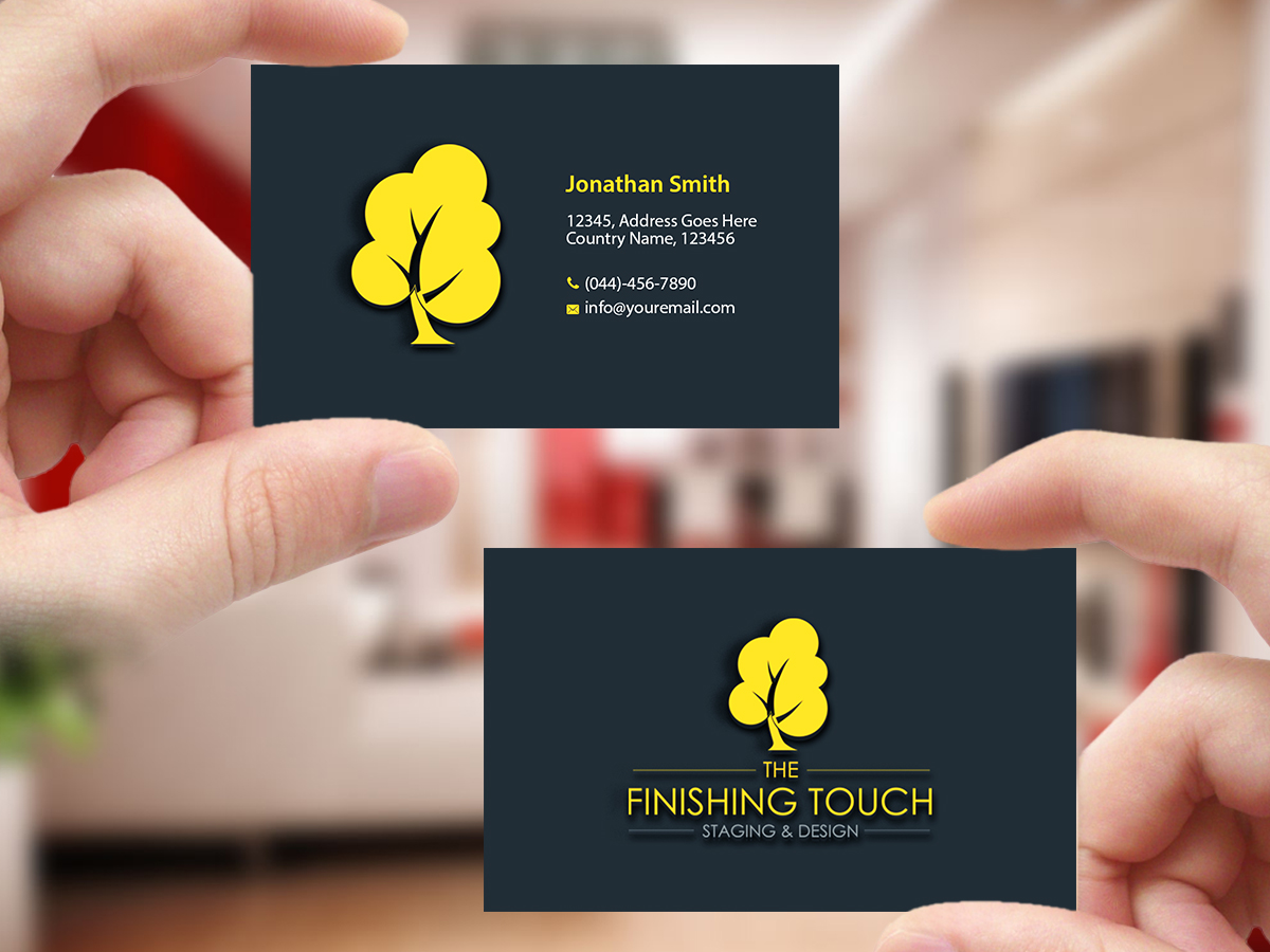 Business Card Design by Creations Box 2015 for The Finishing Touch | Design #14657696