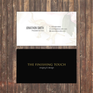 Design de Carte de Visite par Sky007 pour The Finishing Touch | Design #14690753