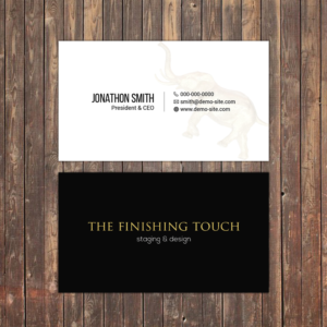 Business Card Design by Sky007 for The Finishing Touch | Design: #14690782