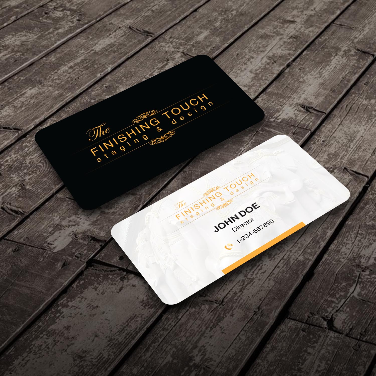 Business Card Design by Creative Jiniya for The Finishing Touch | Design #14638496