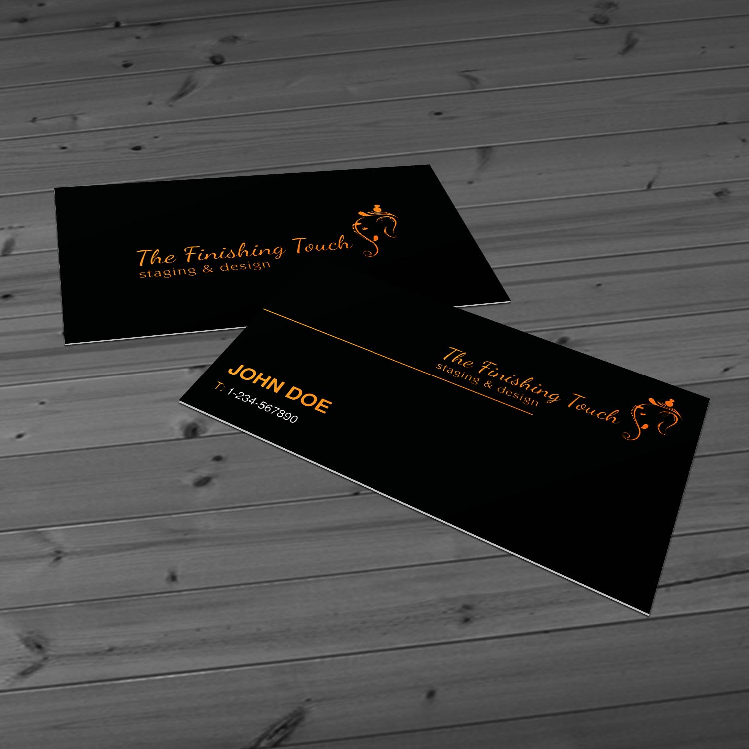 Design de Carte de Visite par Creative Jiniya pour The Finishing Touch | Design #14638497