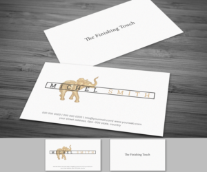 Business Card Design by Graphic Flame for The Finishing Touch | Design: #14637135