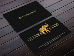Business Card Design by Graphic Flame for The Finishing Touch | Design: #14637136