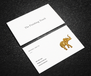 Business Card Design by Graphic Flame for The Finishing Touch | Design: #14637137
