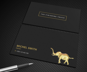 Business Card Design by Graphic Flame for The Finishing Touch | Design: #14641774