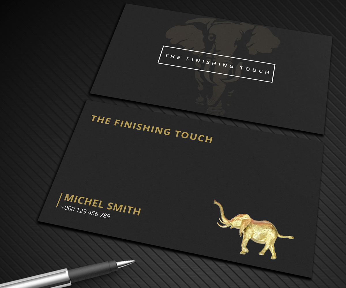 Business Card Design by Graphic Flame for The Finishing Touch | Design #14641775