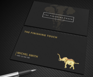 Business Card Design by Graphic Flame for The Finishing Touch | Design: #14641775
