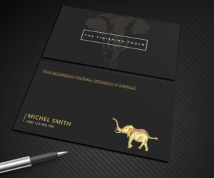 Business Card Design by Graphic Flame for The Finishing Touch | Design: #14657157