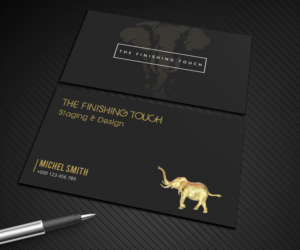 Business Card Design by Graphic Flame for The Finishing Touch | Design: #14657159