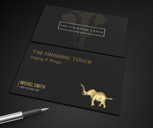Business Card Design by Graphic Flame for The Finishing Touch | Design: #14657160