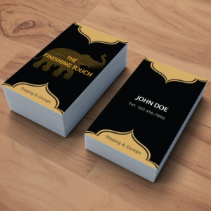 Business Card Design by webeezine for The Finishing Touch | Design: #14648258
